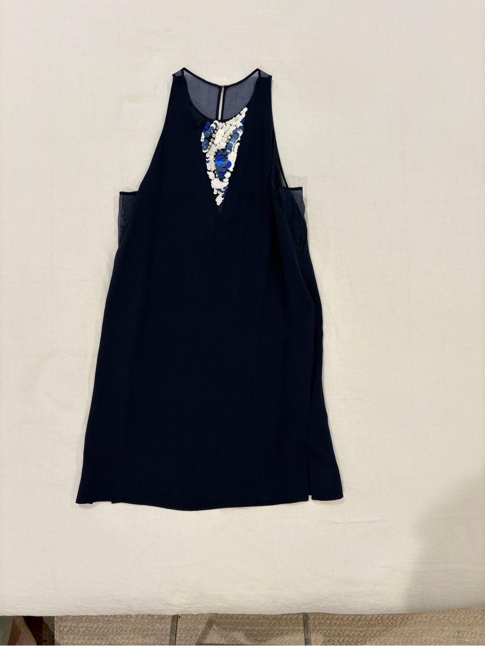 3.1 Phillip Lim Navy 100% Silk Dress